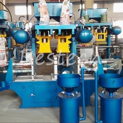 Double Station Precoated Sand Core Shooter from QINGDAO BESTECH MACHINERY CO.,LTD