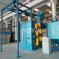 Hook Shot Blasting Machine for Large Valve Surface Cleaning from QINGDAO BESTECH MACHINERY CO.,LTD