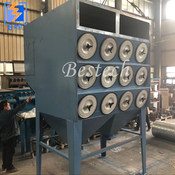 Cartridge Dust Collector for Steel pipe Shot Blasting Machine from QINGDAO BESTECH MACHINERY CO.,LTD
