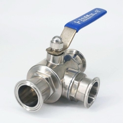 Stainless Steel TC End Ball Valve from PETROMET FLANGE INC.