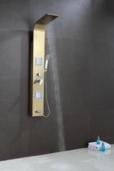 SUS304 shower panel overhead shower room fittings