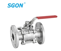 3PC Ball Valve With Flange End
