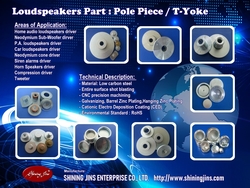 Manufacturer Speakers Part T-yoke Washer Bottom Plate In Taiwan