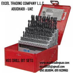 HSS DRILL BIT SETS IN DUBAI  from EXCEL TRADING LLC (OPC)