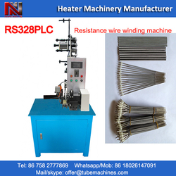 resistance wire coil winding machines for coil type heaters