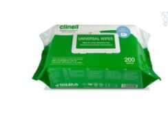 CLINELL UNIVERSAL SANITIZING WIPES  from EXCEL TRADING COMPANY L L C