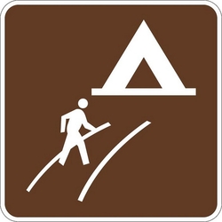 RIG AND CAMP ROUTE SIGN