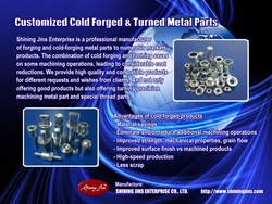 Oem & Odm Customization Cold Forging And Precision Machining Parts Made In Taiwan