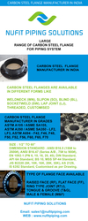 Carbon Steel ASTM A105 Flange