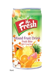Mr. Fresh Mixed Fruit Fruit Bite Can /180ml