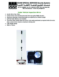 Under Vehicle Inspection Mirror