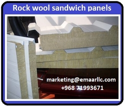 Rockwool panels / Rock wool sandwich panels / Rockwool insulated panels