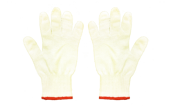 dotted cotton gloves supplier