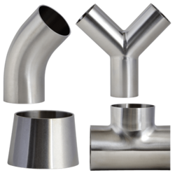 STAINLESS AND DUPLEX STEEL PIPE FITTINGS