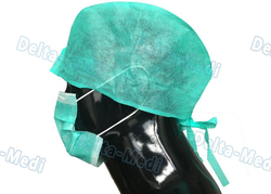 Delta-medi Medical Disposable Surgical Caps Non Woven Tie On Back Type For Hospital