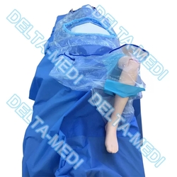 Delta-Medi Reinforcement PP/SMS/SMMS/SMMMS Disposable Surgical Arthroscopy Pack for knee, shoulder, extremity, hip, hand, Leg 