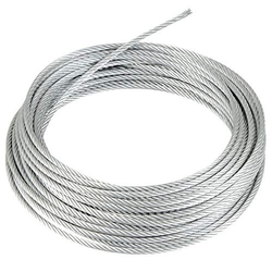 SS WIRE ROPE. 6 MM. GRADE 316. 1000 M/ ROLL