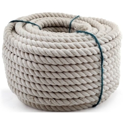 COTTON ROPE 14MM X 40YARD WHITE COLOUR	