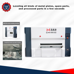 Hydraulic leveling machine and straightening machine for Metal Plate