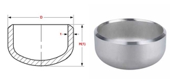 Super Duplex Steel Buttweld Lateral Cap from VISHAL TUBE INDUSTRIES