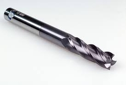 HSS and Solid Carbide End Mill 4 Flute Long