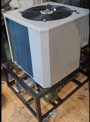 Water chiller top air