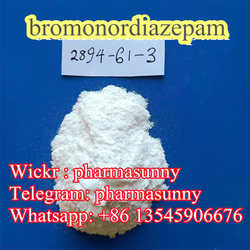 99% purity bromonordiazepam Cas: 2894-61-3 with best price Wickr : pharmasunny 