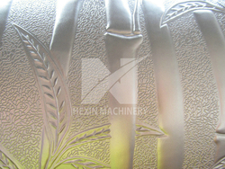 engraved roller for figured glass