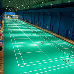 FLOORS PVC badminton court surface