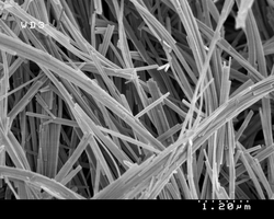 Metal fiber grid-porous Titanium felt for PEM hydrogen production