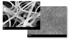 1.0mm Thickness 65% Porosity Uniform Pore Size Distribution Titanium Fiber For Gas Diffusion Layer