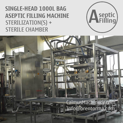 1000 Litre Tote Filling Machine 1000l Ibc Liner Bag Aseptic Filler