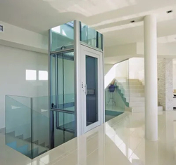 Home Lift With Glass Shaft