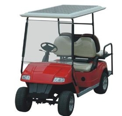 Solar Panel Golf Cart