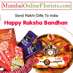 Rakshabandhan Festivity at Best with Dry Fruits N Rakhi Combo Same Day Delivery in Mumbai 