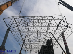Xuzhou SAFS steel structure space frame large-span roof