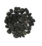 Black Smooth Tumbled Landscaping Pebble