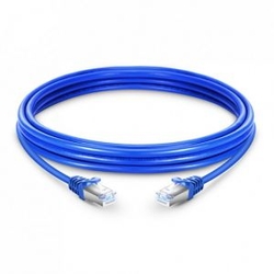 CAT6 STP PVC Ethernet Network Patch Cord - Blue  from AVALON NETWORK SYSTEMS LLC