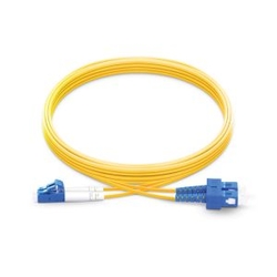 LC-SC Duplex 3 Meter Single Mode Patch Cord - LSZH