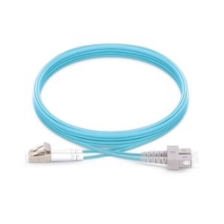 LC-SC OM3 Duplex 10 Meter Multimode Patch Cord - LSZH from AVALON NETWORK SYSTEMS LLC