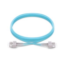 SC-SC OM3 Duplex 10 Meter Multimode Patch Cord - LSZH