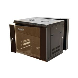 18u X 600(w) X 550(d) - Double Section Cabinet + Fan