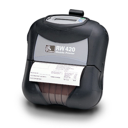 Zebra RW420 Portable Thermal Barcode Label Printers
