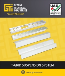 Furring Ceiling System, T - Grid suspension System