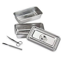 Stainless Steel Instrument Tray from NGK MEDICAL EQUIPMENT TRADING LLC