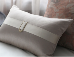 Ring Imitation Silk Pillow