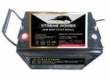 Maintenance Free Battery AGM12130 : 12V, 130 AH