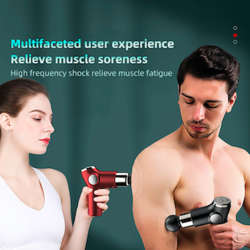 Enjow New Arrival Handheld Electric Deep Tissue Sport Mini Muscle Massager Muscle Gun