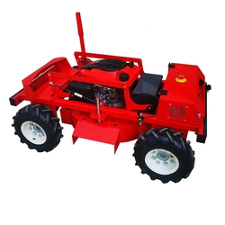 Multifunctional wireless long distance 4WD radio controlled slope mower