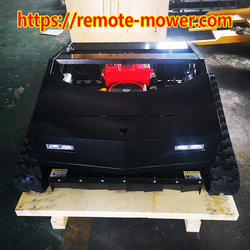 High Quality Crawler Self-propelled Lawn Mower Remote Controlled  Black Panther 800 For Agriculture